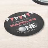 ホールインワンガールズゴルフ1stバースデーパーティー ラウンドペーパーコースター (アングル)