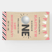 ホールインワンガールズゴルフ1stバースデーパーティー 横断幕 (横)