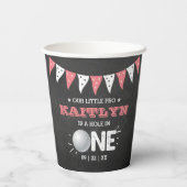 ホールインワンガールズゴルフ1stバースデーパーティー 紙コップ (裏面)