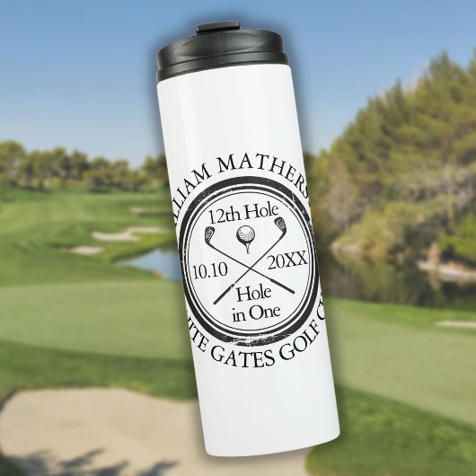 ホールインワンクラシックゴルフパーソナライズされた タンブラー