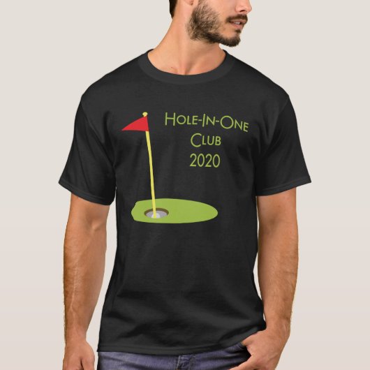 ホールインワンクラブ2020デザインゴルファーGift I Tシャツ (正面)