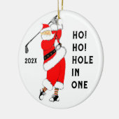 ホールインワンコレクション。 セラミックオーナメント (左)