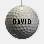 ホールインワンコレクション。 セラミックオーナメント (裏面)