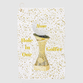 ホールインワンゴルファー ゴルフタオル
