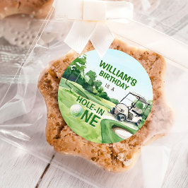 ホールインワンゴルフパルティー1回目の誕生日 ラウンドシール