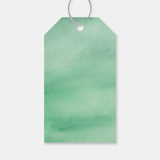 ホールインワンゴルフファースト誕生日パーティー ギフトタグ (裏面)