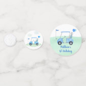 ホールインワンゴルフファースト誕生日パーティー コンフェッティ (正面)