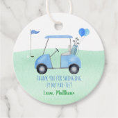 ホールインワンゴルフファースト誕生日パーティー フェイバータグ (正面)