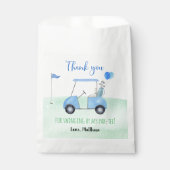 ホールインワンゴルフファースト誕生日パーティー フェイバーバッグ (正面)