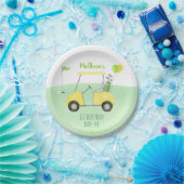 ホールインワンゴルフファースト誕生日パーティー ペーパープレート (パーティー)