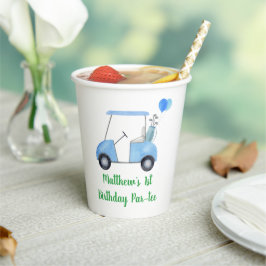 ホールインワンゴルフファースト誕生日パーティー 紙コップ