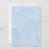 ホールインワンゴルフファースト誕生日 招待状 (裏面)