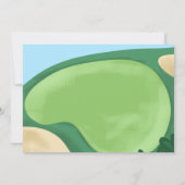 ホールインワンゴルフボーイファースト誕生日パー – ティーインヴィータ 招待状 (裏面)