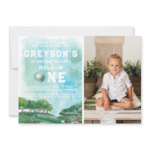 ホールインワンゴルフボーイファースト誕生日パー – ティー