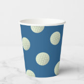 ホールインワンゴルフボーイ誕生日 紙コップ (裏面)