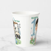 ホールインワンゴルフボーイ1stパーティー誕生日 紙コップ (右)