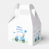 ホールインワンゴルフ誕生日パルティー フェイバーボックス (裏面サイド)