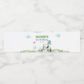 ホールインワンゴルフ誕生日パーティーウォーターボトルラベル ペットボトルラベル (シングルラベル)