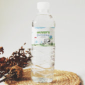 ホールインワンゴルフ誕生日パーティーウォーターボトルラベル ペットボトルラベル