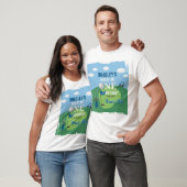 ホールインワンゴルフ1回目の誕生日 Tシャツ (ユニセックス)