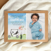 ホールインワンゴルフ1stバースデーフォト 招待状