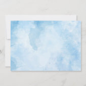 ホールインワンゴルフ1st誕生日招待状 招待状 (裏面)