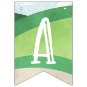 ホールインワンハッピーバースデーボーイゴルフ バンティングフラッグ (第3の旗)