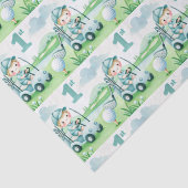 ホールインワンバースデーゴルフボーイウォーター色 薄葉紙 (詳細)