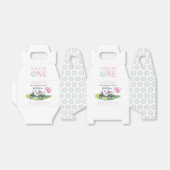 ホールインワンピンクゴルフテーマ誕生日お願いボックス フェイバーボックス (折り畳みなし)