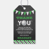 ホールインワンボーイズゴルフ1stバースデーパーティー ギフトタグ (正面)