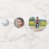 ホールインワンボーイズゴルフ1stバースデーパーティー コンフェッティ (裏面)