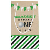 ホールインワンボーイズゴルフ1stバースデーパーティー スモールペーパーバッグ (裏面)