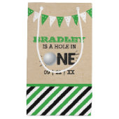 ホールインワンボーイズゴルフ1stバースデーパーティー スモールペーパーバッグ (正面)