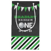 ホールインワンボーイズゴルフ1stバースデーパーティー スモールペーパーバッグ (正面)