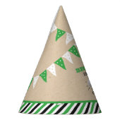 ホールインワンボーイズゴルフ1stバースデーパーティー パーティーハット (左)