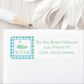 ホールインワン差出人住所ラベル ラベル (インサイチュ)