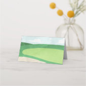 ホールインワン誕生日座席表ゴルフ プレイスカード (裏面)