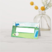 ホールインワン誕生日座席表ゴルフ プレイスカード (正面)