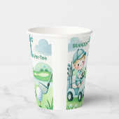 ホールインワン ゴルフ ボーイ 1歳 パーティーおめでとう 紙コップ (右)