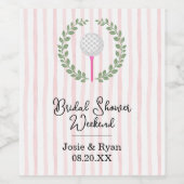 ホールインワン・セレブレーション ワインラベル (シングルラベル)