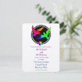 ホールオブザレインボーゲイ結婚式招待状 招待状 (スタンド正面)