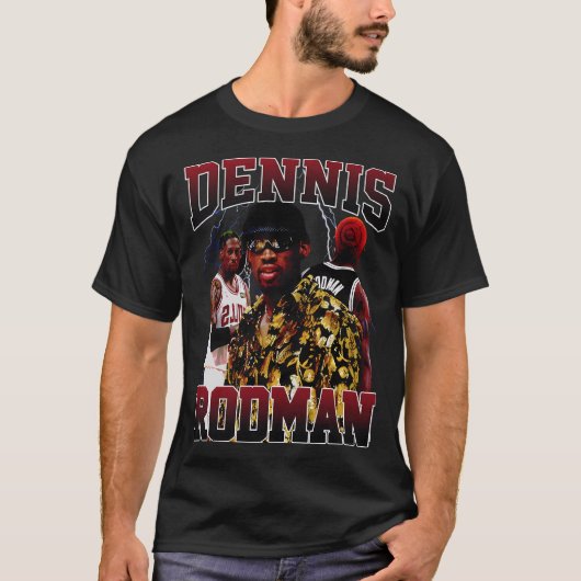 ホールオブフェイムデニスRodman Tシャツ (正面)
