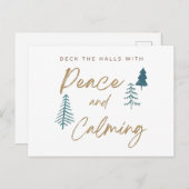 ホールズを平和と静けさでデッキ ポストカード (正面/裏面)