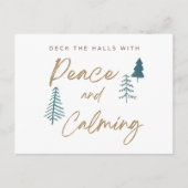 ホールズを平和と静けさでデッキ ポストカード (正面)