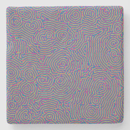 ホールズ石灰岩コースター ストーンコースター (正面)