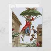 ホールディングアロフトバイ傘と蝶 ポストカード (正面/裏面)