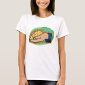 ホールディングコーンウォメンズTシャツ Tシャツ (正面)