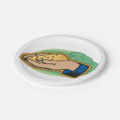 ホールディングコーン紙プレート ペーパープレート (アングル)