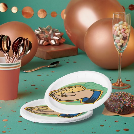 ホールディングコーン紙プレート ペーパープレート