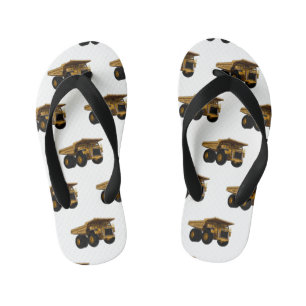 ホールトラック漫画イラストレーション キッズビーチサンダル